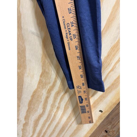 Peter Millar Men’s LS Performance Shirt Navy Stretch Raglan Crewneck athletic - Picture 4 of 9